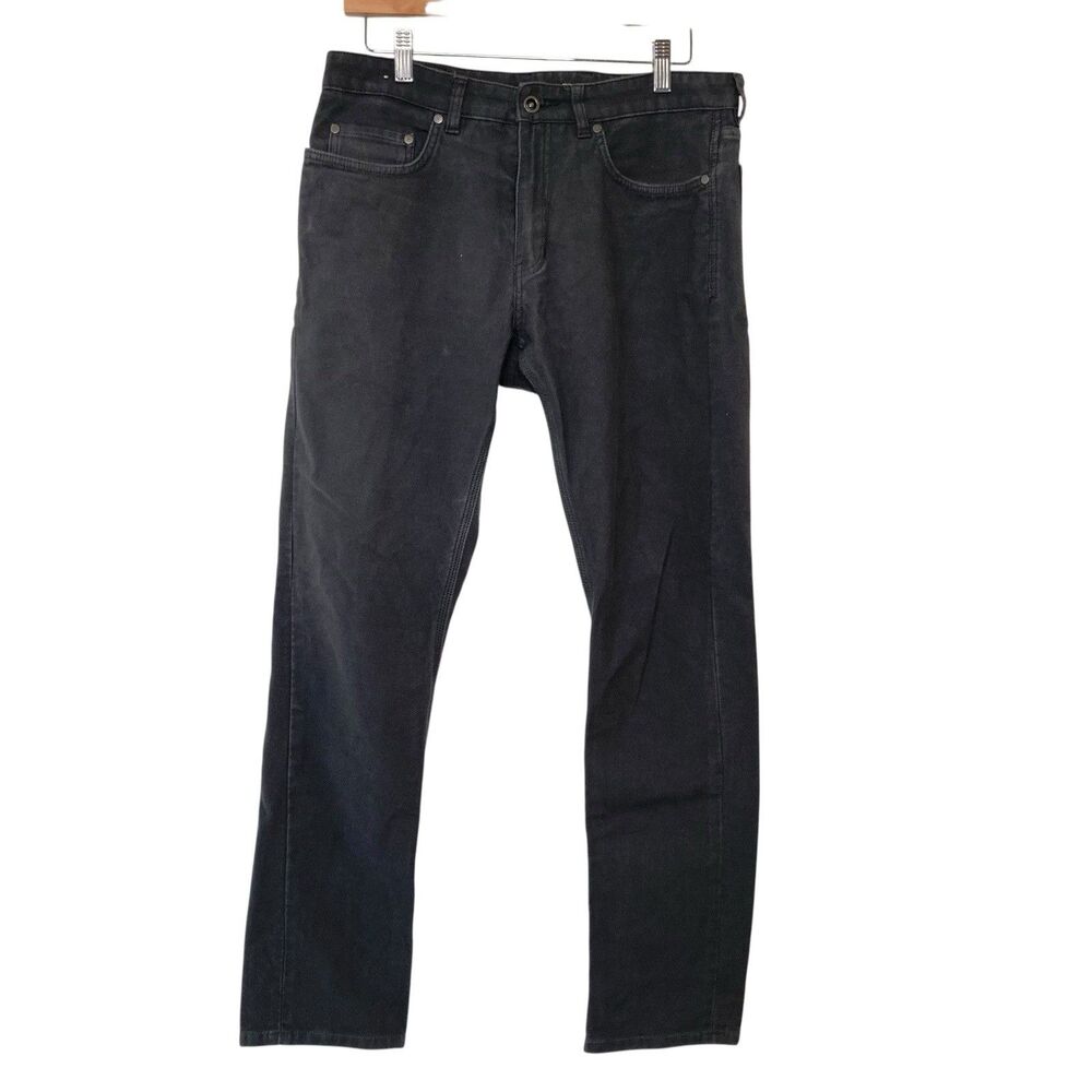 Rodd & Gunn Motion Straight Fit Jeans Italian Fabric Cotton Blend Size 32L Gray